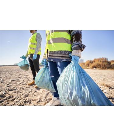 Good & Cheap Tear-Resistant 25L Garbage Bags - Pack of 3 (90 Bags Total) | Liquid-Tight & Durable - Buy Online on GoSupps.com