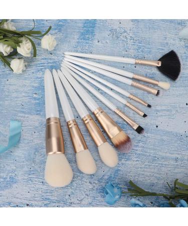 Buy Set of 10 Multifunctional Cosmetic Makeup Brushes - Perfect Eyeshadow & Makeup Brushes for All Skin Types | International Shipping Available - Buy Online on GoSupps.com
