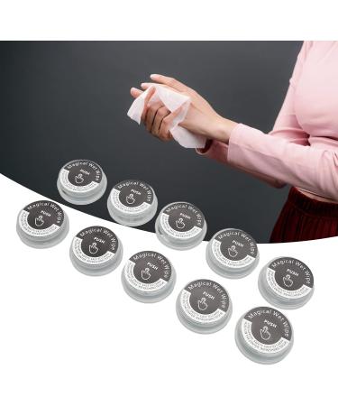 10Pcs Hand Pop Wipes Individual Travel Size Hand Wipes Wrapped Disposable Dry Wet Depart Pushing Towelette for Travel Outdoor Use Super Convenient Application - Buy Online on GoSupps.com