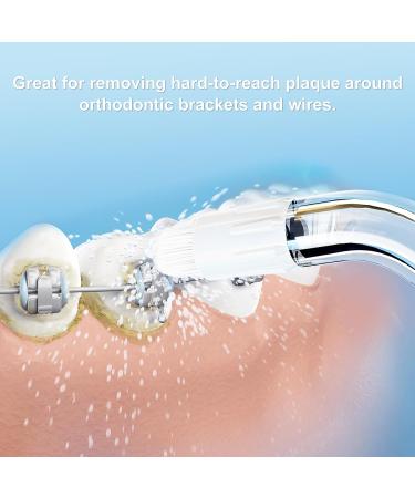 Replacement Tips for Waterpik Water Flosser - Replacement Orthodontic Tips Compatible with Waterpik Water Flossers and Other Brand Oral Irrigators (6-pack) 6 Orthodontic Tips - Buy Online on GoSupps.com