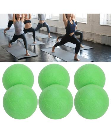 Verdant Touch Peanut Massage Ball 3 Pack - Ideal for Yoga Training & Muscle Relaxation - Green - Buy Online on GoSupps.com