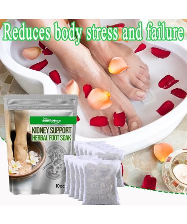 AGSIXZLAN 60Pcs Herbal Detox Foot Soak for Weight Loss and Lymphatic Drainage - Buy Online on GoSupps.com