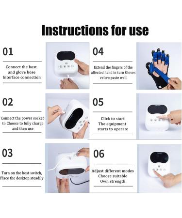 Rehabilitation Robot Gloves Long-Term Relief Finger Cramps Help Patient with Hand Dysfunction to Independently Carry Out Rehabilitation Right-L right Large - Buy Online on GoSupps.com