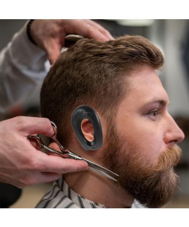 Lurrose 2 Pairs Silicone Hair Dye Ear Cover - Waterproof Ear Protector Caps for Salon & Home Hairdressing (Black) - Buy Online on GoSupps.com