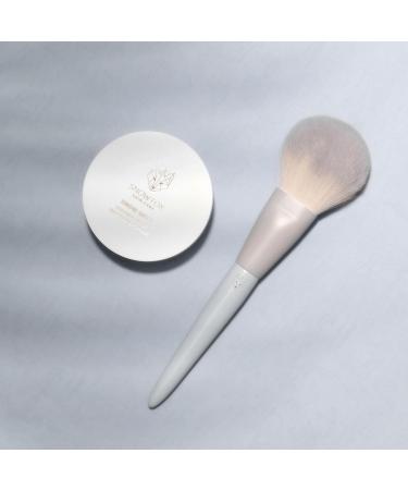 Snow Fox Skincare Fox Tail Loose Powder Brush - Quick & Easy Powder Application for Flawless Skin - Buy Online on GoSupps.com