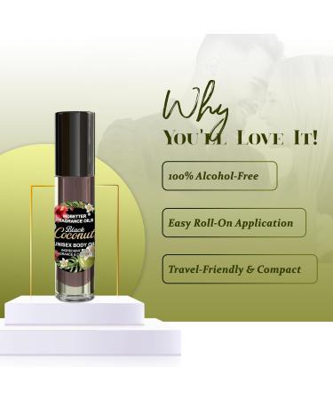 MOBETTER FRAGRANCE OILS Black Coconut Fragrance Body Oil for Unisex - Buy Online on GoSupps.com