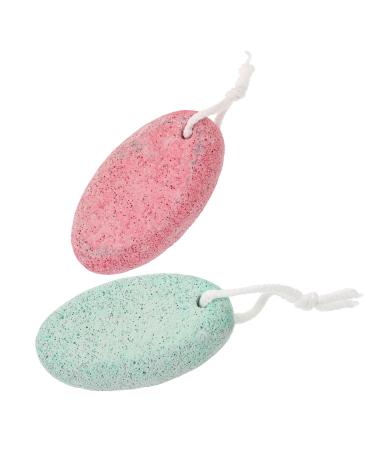 FRCOLOR 2 x Pumice Stone Face Sponge Face Scrubs Foot Scrubs Natural Sponge Body Scrub Pedicure Stone Foot Stones Grinding Dead Skin Remover Springboard