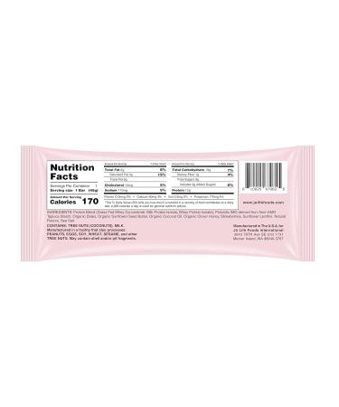 Organic Strawberry Protein Bars - 12 Pack - Buy Online on GoSupps.com