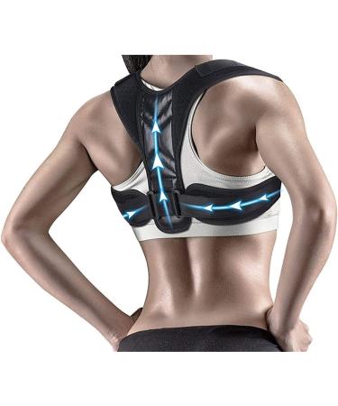 Posture Corrector Adjustable Back Shoulder Posture Corrector Belt Back Support Belt Back Corrector Shoulder Spine Brace Shape Body Anti Jerk Back Posture Light Gray-X-Large Light Gray-X-Large(Black) - Buy Online on GoSupps.com