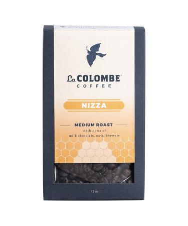 La Colombe Nizza Medium Roast Whole Bean Coffee - 12 Ounce , 1 Pack  - Notes of Milk Chocolate, Nuts & Browniewith a Honey-Sweet Roasted Nuttiness Nizza 12 Ounce (Pack of 1)