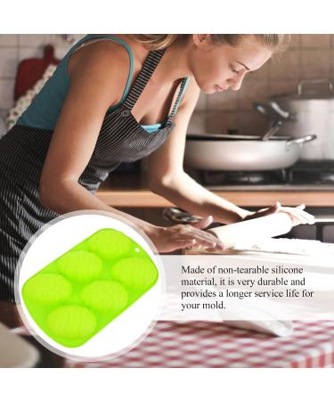 GRIRIW Cake Molds Silicone 1pc Easter Egg Cake Mold Soap Silicone Molds Silcone Molds Biscuits Mold 3D Top Hat Household 26.5X16.5CM Green - Buy Online on GoSupps.com