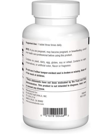 Source Naturals C-1000 with Rose Hips 1000mg - 250 Time Release Tablets | Immune System Support - Buy Online on GoSupps.com