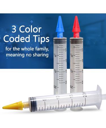 Ear Wax Removal Syringe Kit - Safe & Effective Water Irrigation Ear Cleaner for Improved Hearing | Easy to Use for Kids & Adults - Buy Online on GoSupps.com