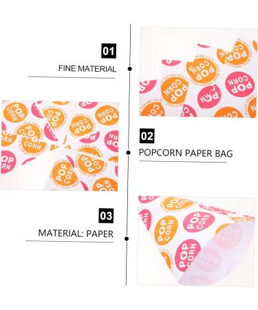 Healeved 250 Pcs Popcorn Bag Cone Treat Bags Cone Shaped Bags Popcorn Cones Bags Cookies Bags Party Gift Pastry Bags Mini Gift Bags for Favors Christmas Cone Bags Paper Wedding Candy Child - Buy Online on GoSupps.com