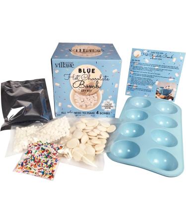 Gourmet du Village White Hot Chocolate Blue Bomb Kit - Buy Online on GoSupps.com