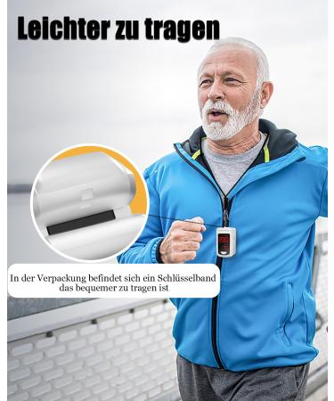 Hovelry Bluetooth Pulse Oximeter Accurate Oxygen Saturation & Heart Rate Monitoring Device with Free App (Gray) - Buy Online on GoSupps.com