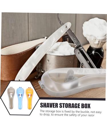 Dressoos 3-Piece Razor Storage Box Set - Portable Safety Razor Holder for Men | Travel-Friendly Gift - Buy Online on GoSupps.com