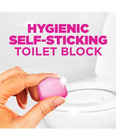 Harpic Hygienic Fresh Sticker Adhesive Toilet Block Purple - Floral Pack of 4 stickers. Toilet Freshener No Plastic Applicator. Floral Pack of 1 - Buy Online on GoSupps.com