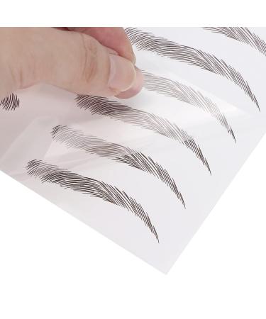 Lifelike Waterproof Eyebrow Stickers - One-Time Use Professional Brown 08 for Women | International Shipping - Buy Online on GoSupps.com
