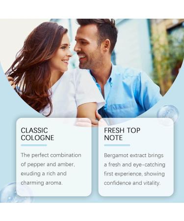 Hypnosis Cologne for Men Pheromone Perfume for Men Fragrance Woody Fresh Fragrance Unique Long Lasting Scent Romantic Perfume - Buy Online on GoSupps.com