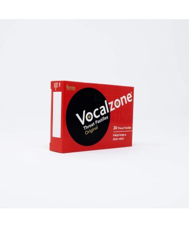 Vocalzone Original | Sore Throat Relief Pastilles | Multi-Pack (12 x 24) - Buy Online on GoSupps.com