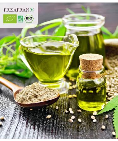  FRISAFRAN FRISAFRAN | Organic Hemp Protein Powder 500g | Vegetable Protein | Raw | Ground Hemp | Superfood | Omega 3 | 100% Natural | Gluten Free Additives | Protein Powder | Fiber | Organic Hemp - Buy Online on GoSupps.com