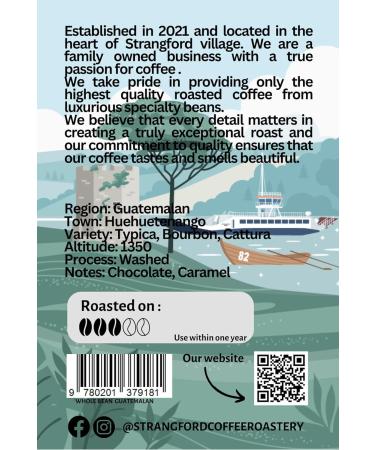 GUATEMALA Coffee Beans | 100% Arabica Medium Roast Coffee Beans | Freshly Roasted Speciality Coffee | Roasted in Ireland (250g Caramel Chocolate) - Buy Online on GoSupps.com