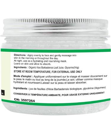 Raslok Aloe Vera Gel 100% Pure Natural Aloe Gel For Face Skin & Hair Care (11.46 oz - 325gm) 325 g (Pack of 1) - Buy Online on GoSupps.com