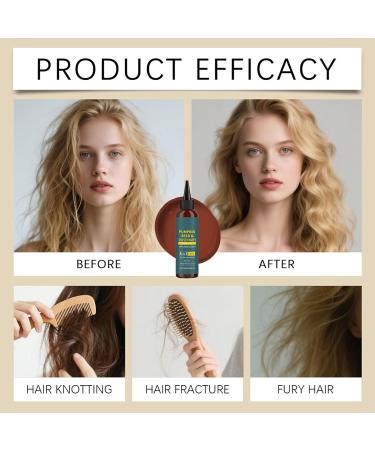 Eventerde Hair Oil 100ml Concentrated High Shine Oil Firming Conditioner NonGreasy Hair Care for Women Men Damaged Hair Travel - Buy Online on GoSupps.com