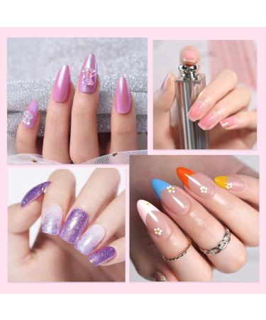 Ysuvin Medium Almond Soft Gel Tips - 240 Full Cover Artificial Nails 15 Sizes for Technicians & Salons - Buy Online on GoSupps.com