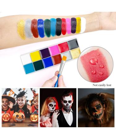 Immetee Scar Wax SFX Makeup Kit - Face & Body Paint, Fake Blood, Brushes & Sponge for Halloween & Christmas - Buy Online on GoSupps.com