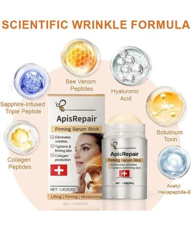  Mimoqk Firming Stick Moisture Balm Stick 30g Bee Extract Lifting Tightener Hydrating Rejuvenating Sculpting Moisturizer for Chin Chest Body Facial Care Routine - Buy Online on GoSupps.com