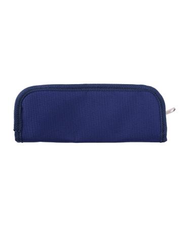 TRIPPER Portable Insulin Cooler Bag Diabetic Insulin Travel Case Cooler Pill Box Aluminum Foil Ice Bag (Navy Blue)