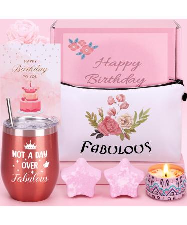 BaiCai Birthday Gifts for Women Pamper Her Mum Hampers Female Presents Relaxation Self Care Box Friends Sister Wife Auntie Ladies A All Age