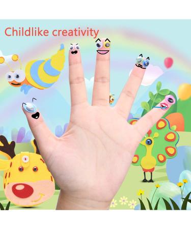 Self-Adhesive Wiggle Eyes | 6mm-20mm | Craft Stickers in Black and Colorful | DIY Scrapbooking Googly Eyes - Buy Online on GoSupps.com