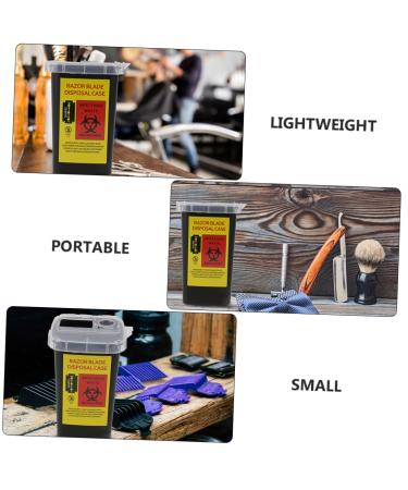 Beavorty 6 STK Klinge Storage Box - Sharp Disposal Container for Razor & Cutter - Break-Recycling Case for Shaving & Plastic Trash - Buy Online on GoSupps.com