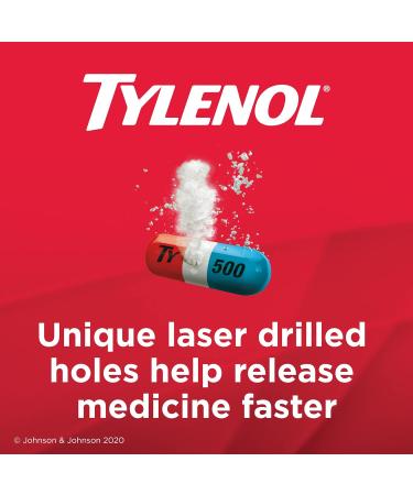 Tylenol Rapid Release for Headache Pain Relief Fever 500 mg Acetaminophen 24 Gelcaps 24 Count (Pack of 1) Medication - Buy Online on GoSupps.com