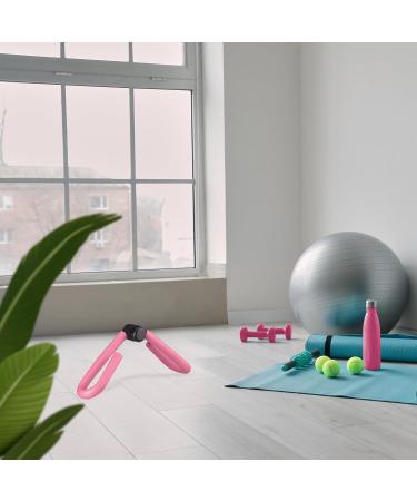 Relaxdays Thigh Trainer - Multifunctional Home Workout for Arms & Legs Adductor & Leg Press Pink - Buy Online on GoSupps.com
