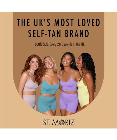 St Moriz Advanced Glow Serum Bronzing Drops | Bronzing Face Serum with Hyaluronic Acid | Gives an Instant Sun-Kissed Complexion | Natural Glow Enhancer | Liquid Bronzer for Face | Vegan | 25ml Face Bronzing Drops - Buy Online on GoSupps.com
