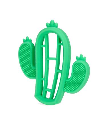Nuby Silicone Teether BPA Free - Cactus Design for Teething Relief | 3+ Months - Buy Online on GoSupps.com