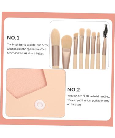 minkissy 3 Sets Travel Makeup Cosmetic Brush Girl Makeup Brush Cosmetics Women s Suits Ladies Suits Girls Suit Beauty Travel Kit for Women Miss Aluminum Tube Portable Handle Brush - Buy Online on GoSupps.com