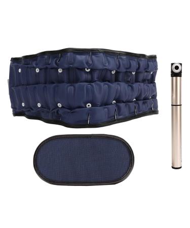 Buy Inflatable Lumbar Vertebrae Girdle - Adjustable Light Decompression Bandage for Lower Back Relief | Blue - Buy Online on GoSupps.com