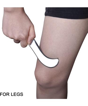 Stainless Steel Gua Sha Muscle Scraper Tool - Physical Therapy & Massage Therapy Tool - Buy Online on GoSupps.com