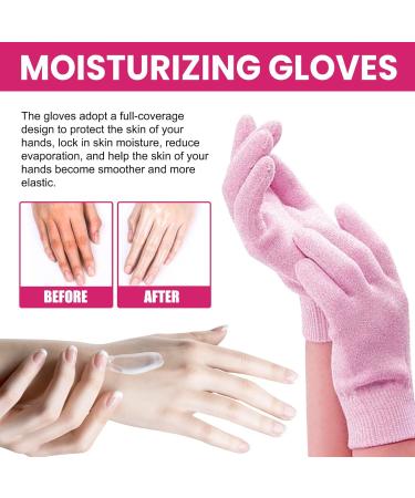 Moisturizing Gloves Gel Moisture Gloves 2 Pairs Full Coverage for Hand Care - Buy Online on GoSupps.com