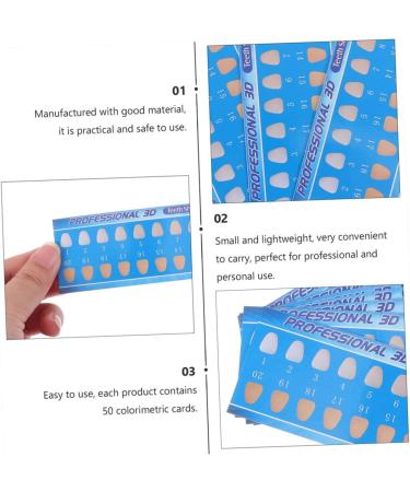 Clispeed 90 STK Dental Color Card - Nursing & Teaching Dental Thread Posters for Effective Care | International Shipping - Buy Online on GoSupps.com