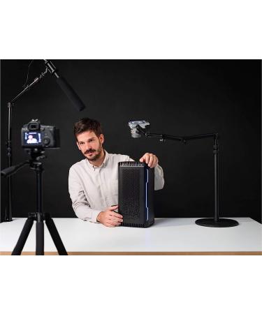 Elgato Master Mount L - Premium Desk Clamp with Extendable Pole | 1/4 inch Thread for Lights, Cameras, Microphones | Ideal for Streaming, Videoconferencing, Studios - Buy Online on GoSupps.com