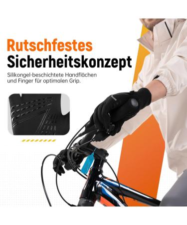 Buy Alaplus Touchscreen Windproof Non-Slip Bicycle Gloves for Men & Women | Ideal for Cycling Driving Skiing & Outdoor Activities - Buy Online on GoSupps.com
