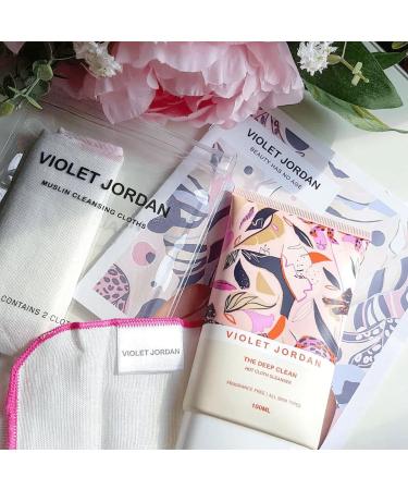 Deep Clean Cleanser & Makeup Remover | Fragrance-Free for Sensitive & Mature Skin | Free Muslin Cloth | International Shipping - Buy Online on GoSupps.com