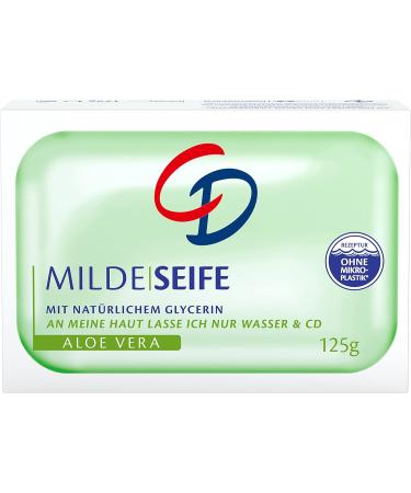 Mild Aloe Vera Soap 125g | Glycerin-Enriched Solid Soap | Pack of 4 - Gentle Cleansing for All Skin Types - Buy Online on GoSupps.com