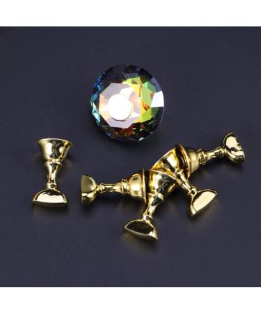 Minkissy Nail Tool Nail Practice Holder Nail Polish Color Display Nail Display Stand Nail Polish Holder Stand Nail Polish Base Salon Manicure Stand Fake Nail Holder Training Rack Colorful - Buy Online on GoSupps.com